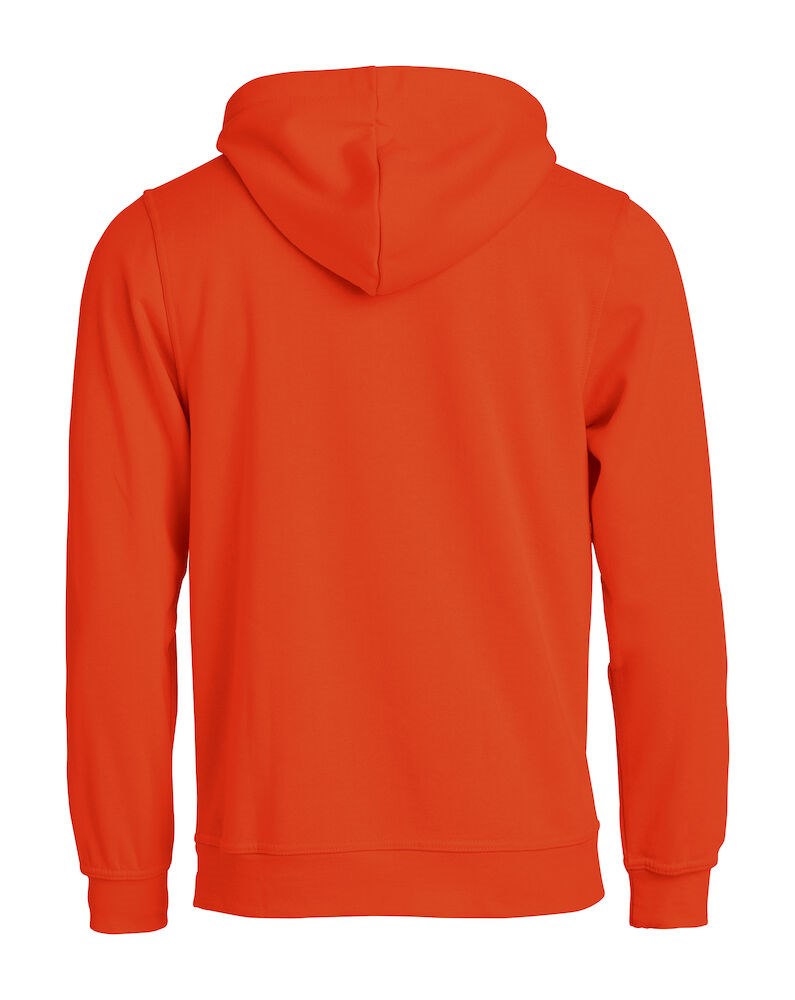 Clique - Basic Hoody Diep-oranje 3XL