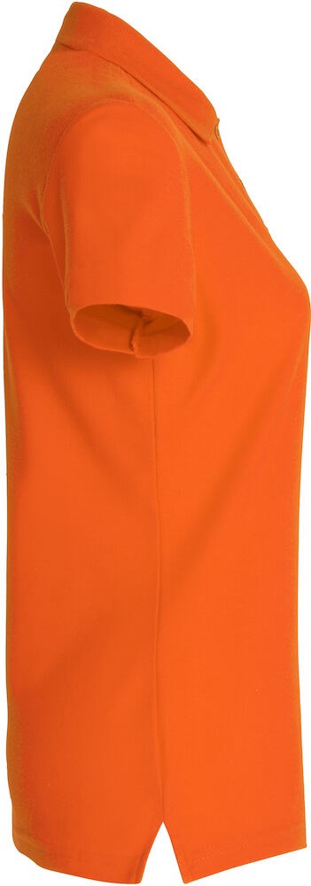 Clique - Basic Polo Women Diep Oranje XL