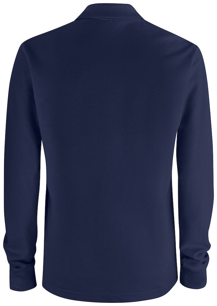 Clique - Basic Polo Pocket L/S Dark Navy M