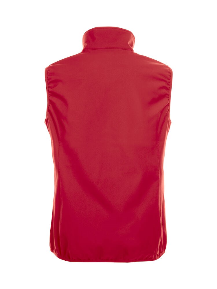 Clique - Basic Softshell Vest Ladies Rood XS