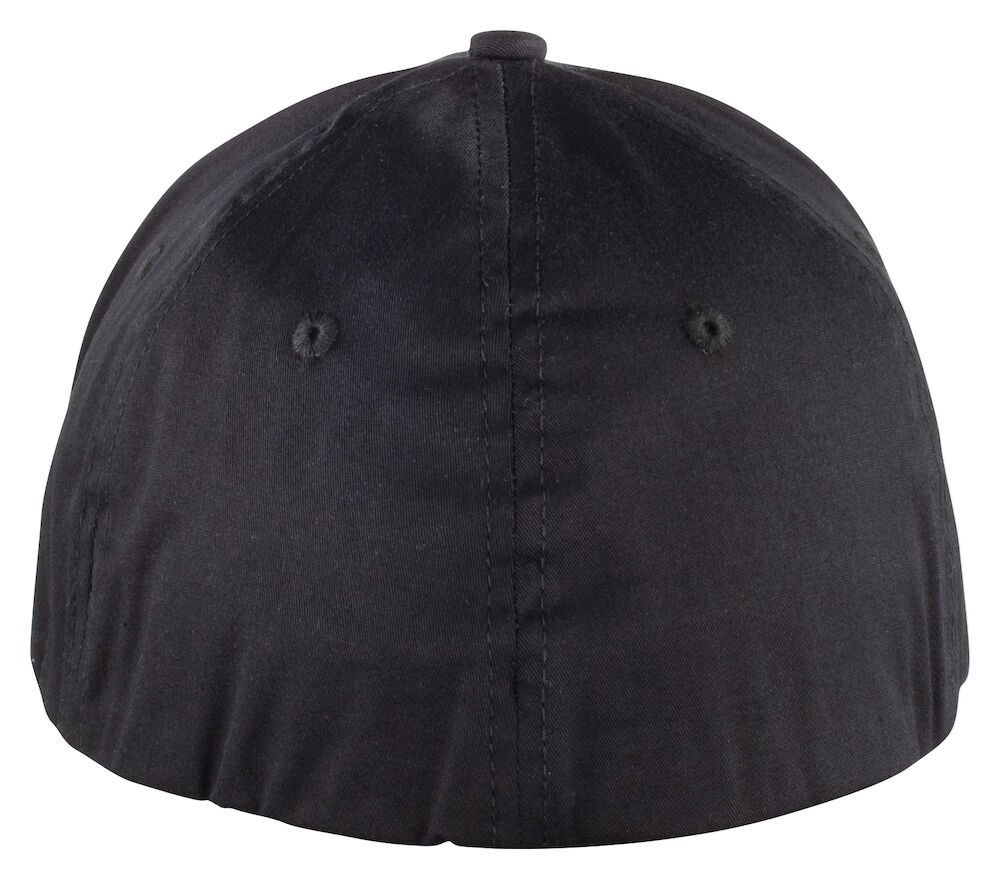 Clique - Flexifit Cap Zwart L/XL