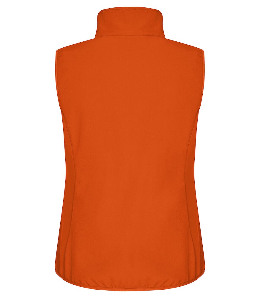 Clique - Classic Softshell Vest Women Diep Oranje 44/XXL