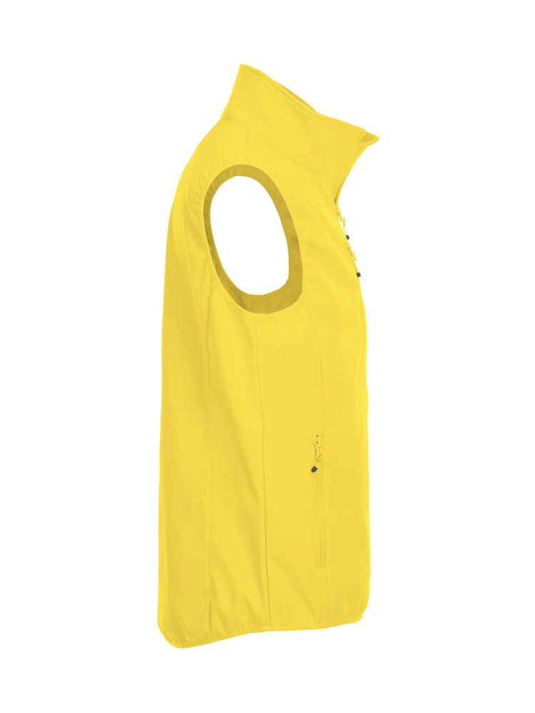 Clique - Basic Softshell Vest Lemon XS