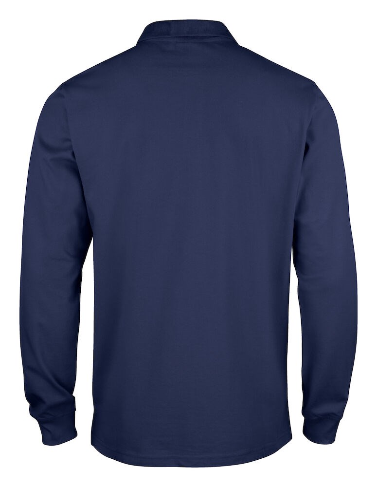 Clique - Basic Polo L/S Junior Dark Navy 110-120