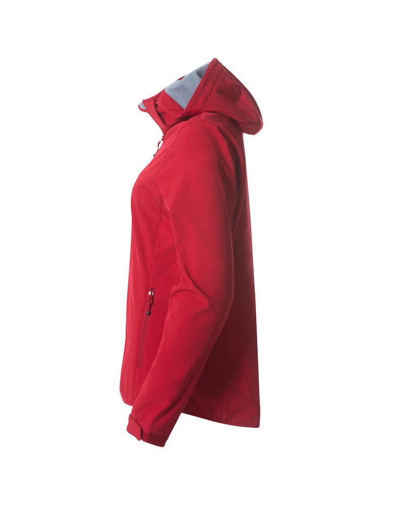 Clique - Basic Hoody Softshell Ladies Rood S