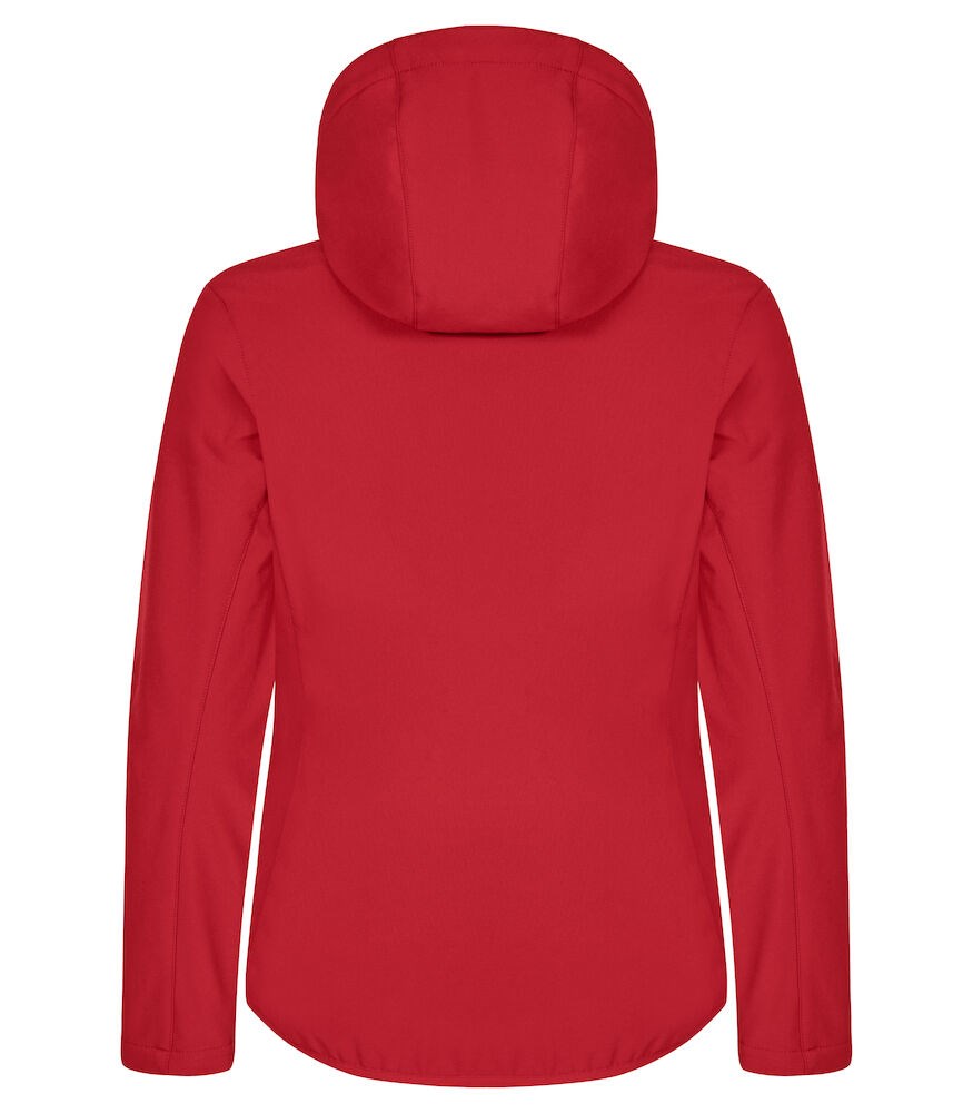 Clique - Classic Softshell Hoody Women Rood 40/L