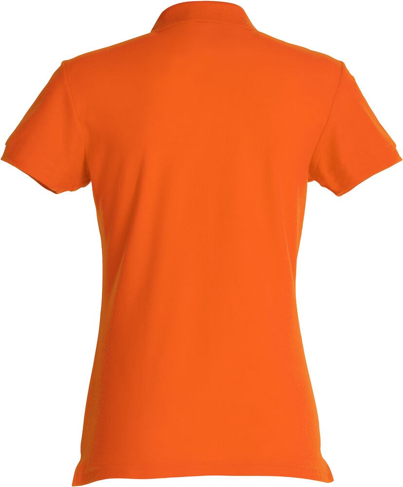 Clique - Basic Polo Women Diep Oranje XL