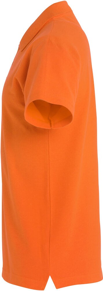 Clique - Basic Polo Diep Oranje S