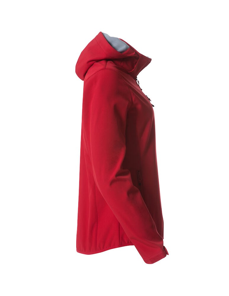 Clique - Basic Hoody Softshell Ladies Rood S