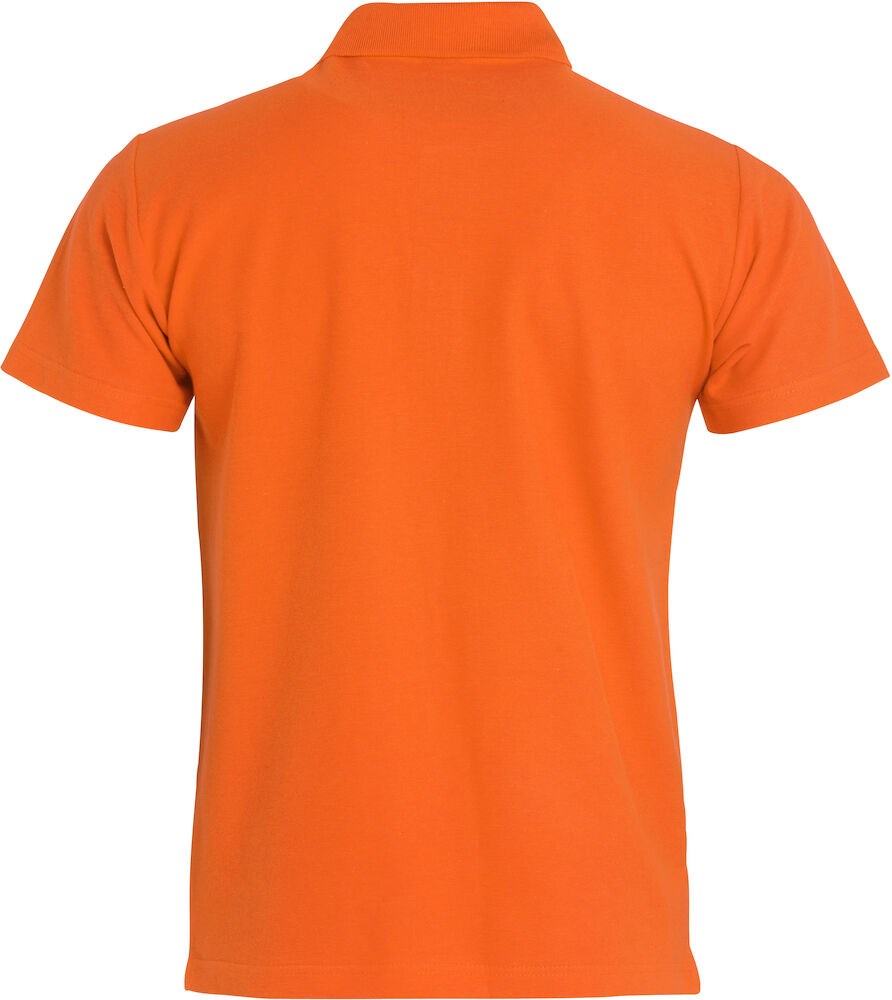 Clique - Basic Polo Diep Oranje S