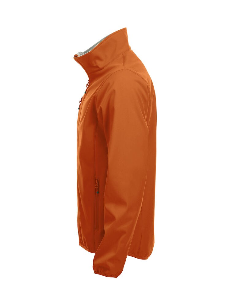 Clique - Basic Softshell Jacket Diep-oranje S