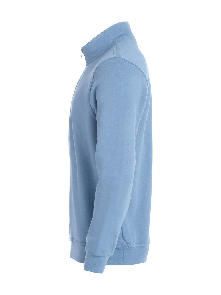 Clique - Basic Half Zip Licht-blauw XXL