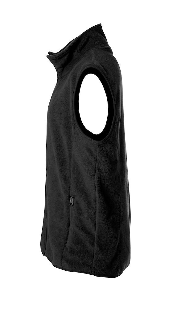 Clique - Basic Polar Fleece Vest Zwart XS