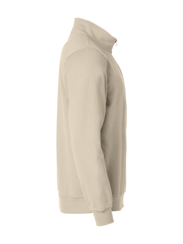 Clique - Basic Half Zip Licht khaki XL