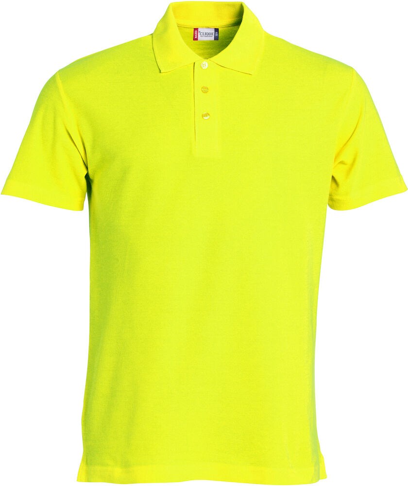 Clique - Basic Polo Signaal-groen 4XL