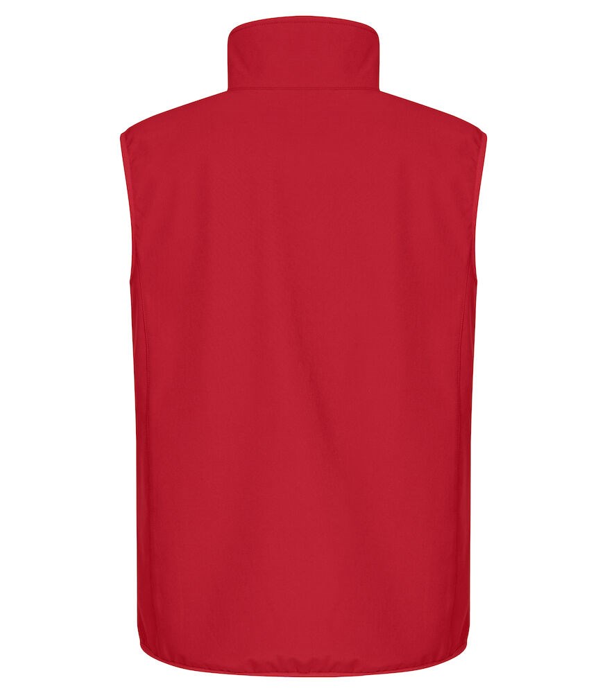 Clique - Classic Softshell Vest Rood XL