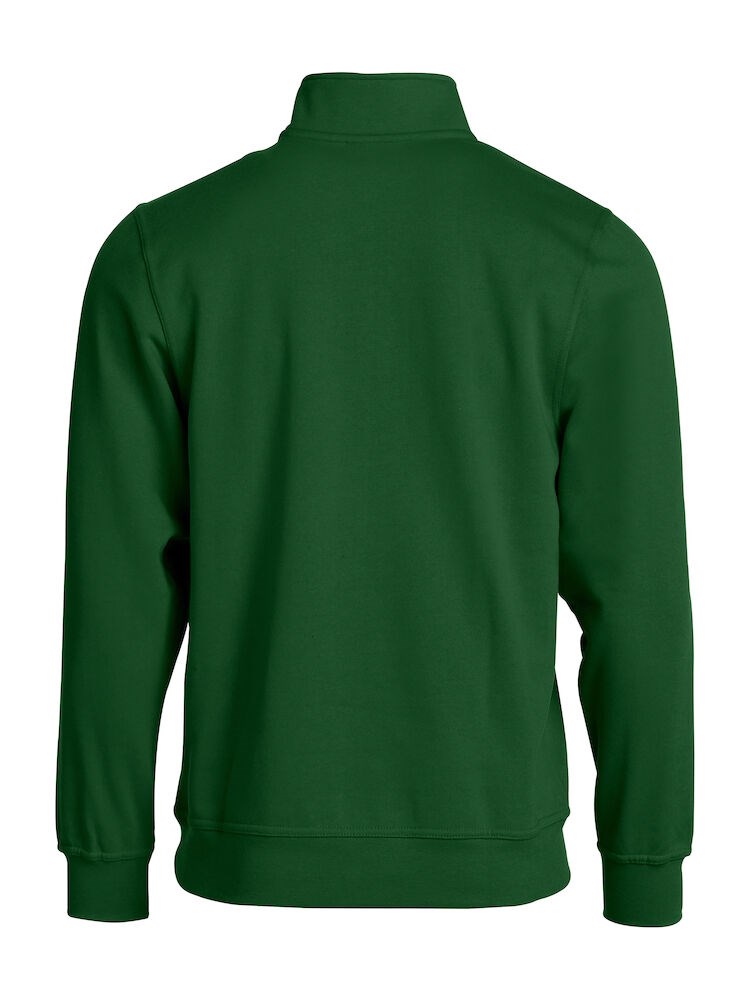 Clique - Basic Half Zip Flessen-groen XXL