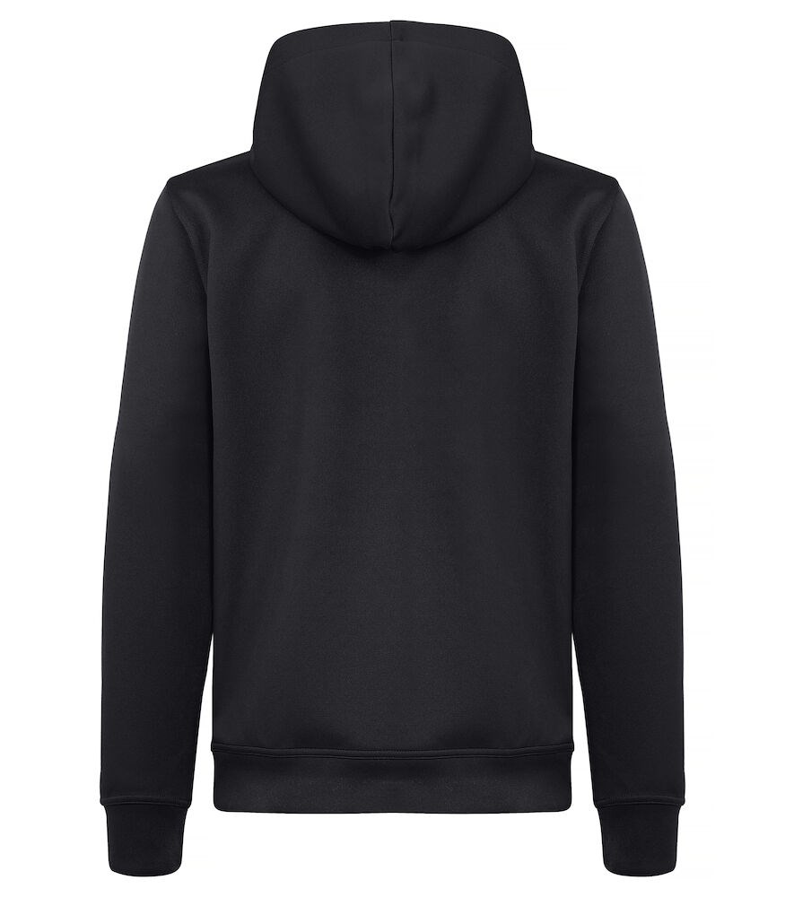 Clique - Basic Active Hoody Junior Zwart 90-100