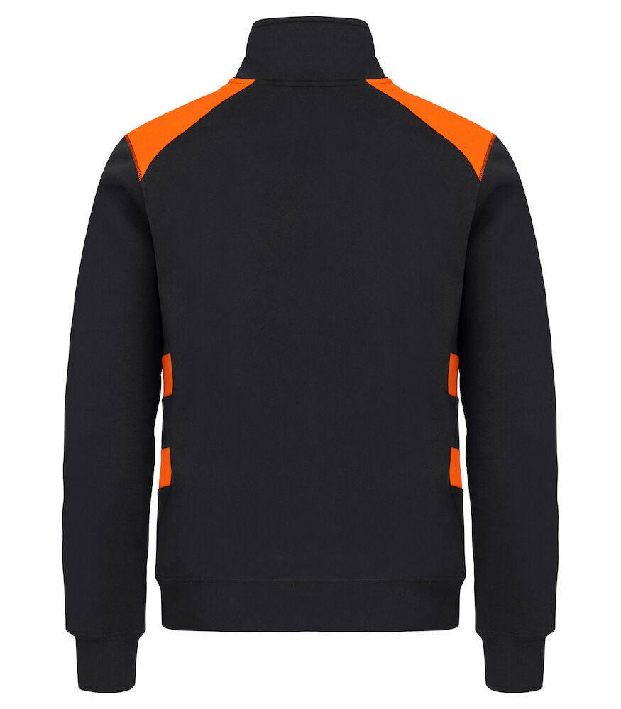 Clique - Ambition Half Zip Signaaloranje XL