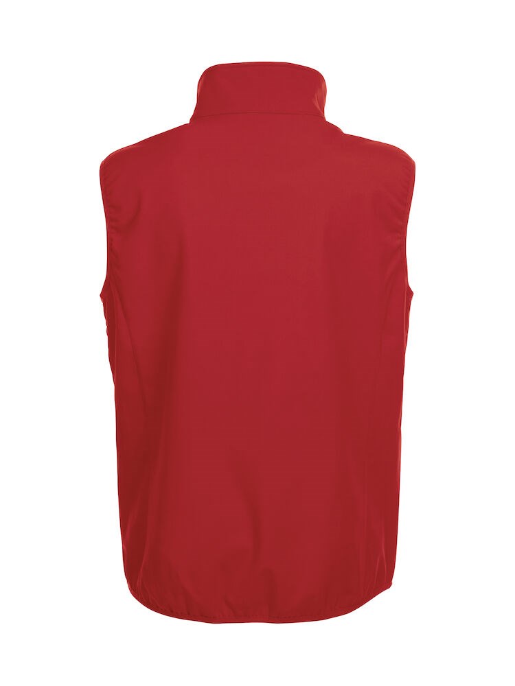 Clique - Basic Softshell Vest Rood 3XL