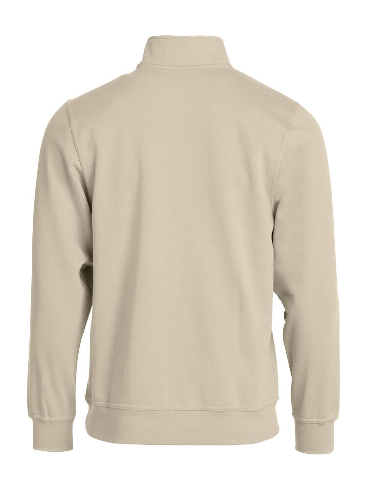 Clique - Basic Half Zip Licht khaki XL