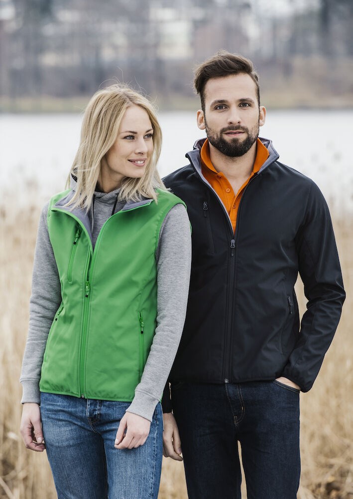 Clique - Basic Softshell Vest Ladies Appel-groen XS