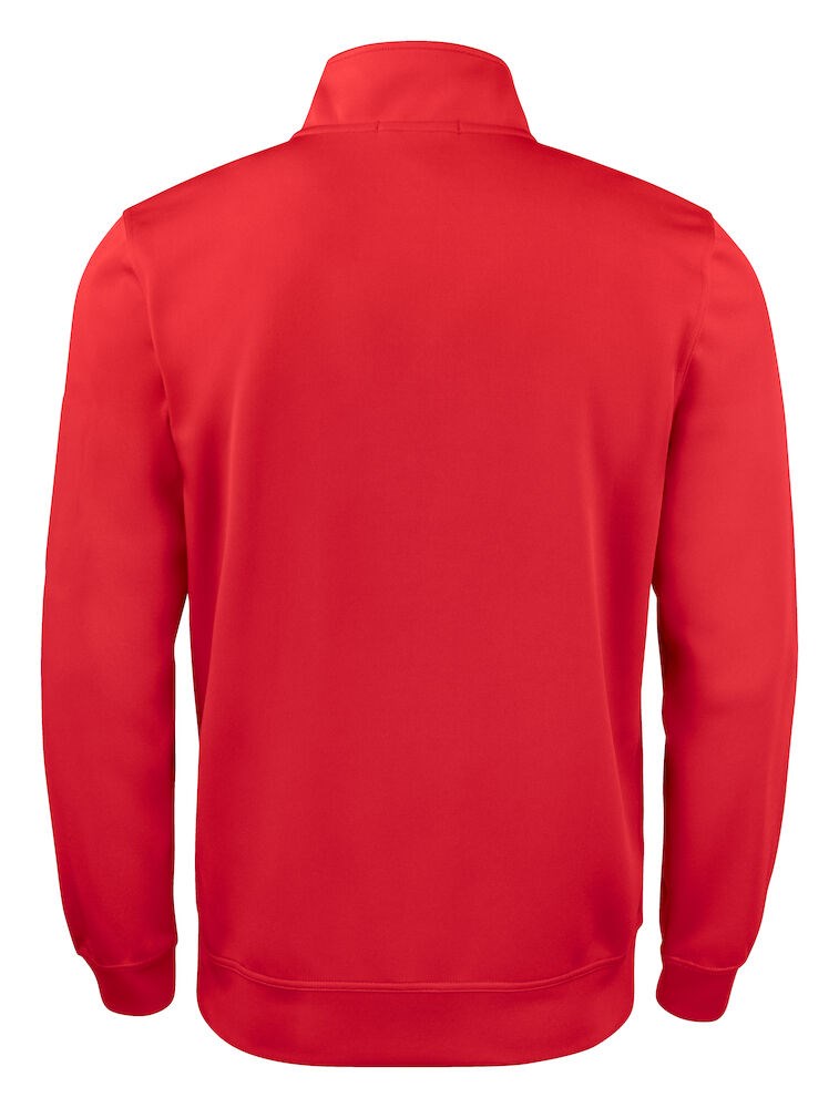 Clique - Basic Active Half Zip Junior Rood 90-100