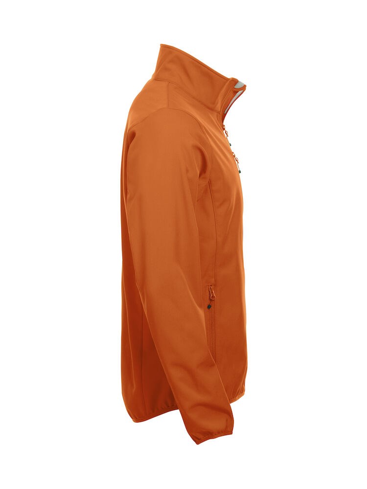 Clique - Basic Softshell Jacket Diep-oranje S