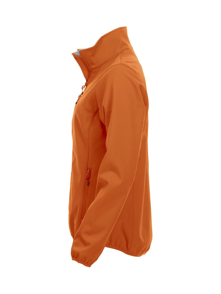 Clique - Basic Softshell Jacket Ladies Diep-oranje S