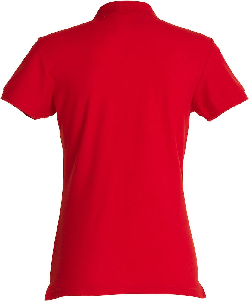 Clique - Basic Polo Women Rood L