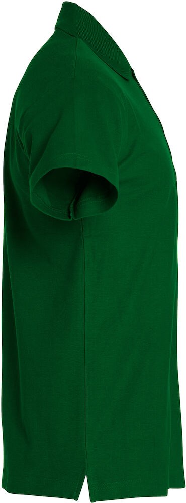 Clique - Basic Polo Flessen-Groen 3XL