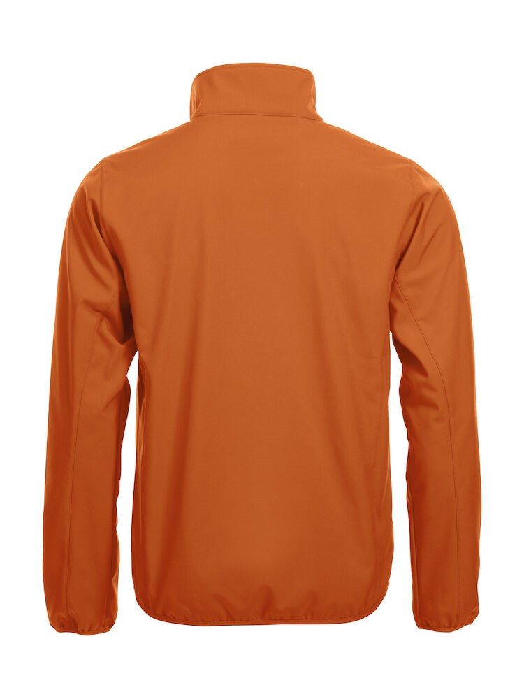 Clique - Basic Softshell Jacket Diep-oranje S