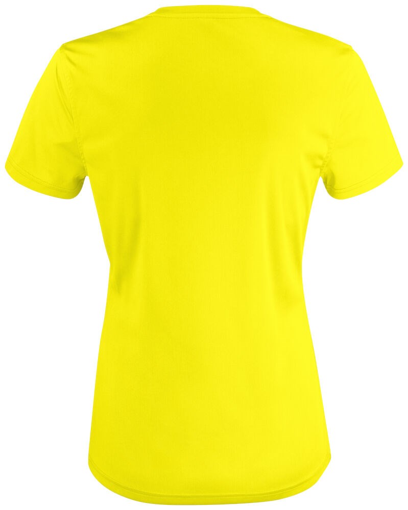 Clique - Basic Active-T Women Signaal-geel XXL