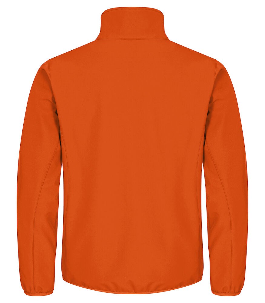 Clique - Classic Softshell Jacket Diep Oranje XXL