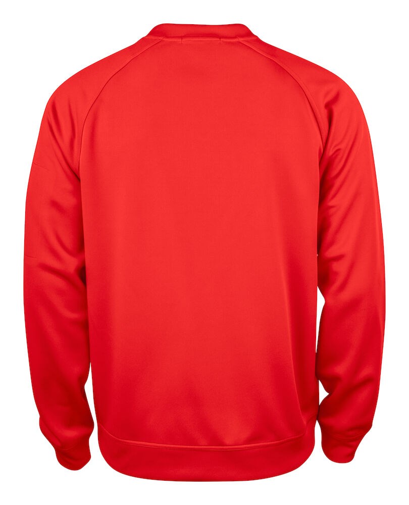 Clique - Basic Active Roundneck Rood 3XL