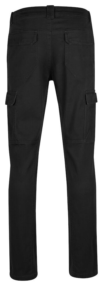 Clique - Cargo Pocket Stretch Zwart M