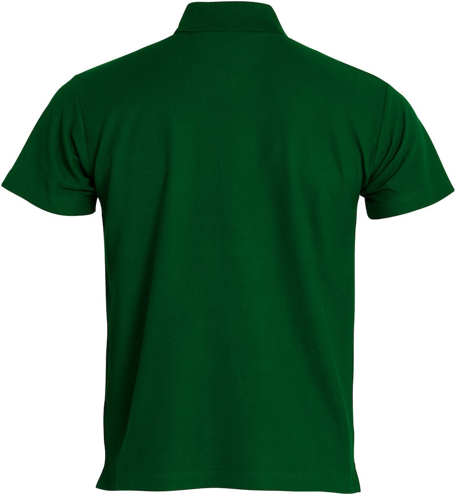 Clique - Basic Polo Flessen-Groen 3XL