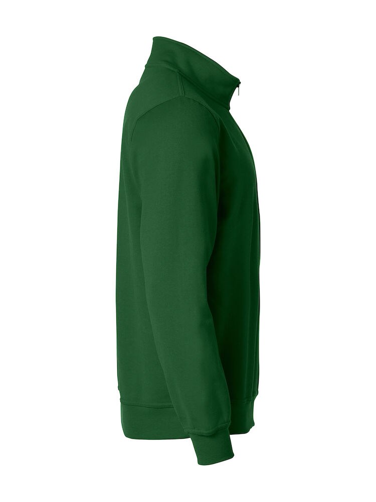 Clique - Basic Half Zip Flessen-groen XXL