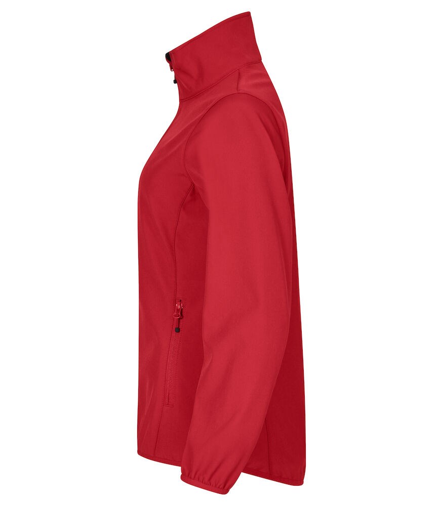 Clique - Classic Softshell Jacket Women Rood 38/M